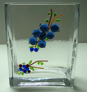 Blueberry Vase