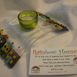 Rainbow House Candle Bridge